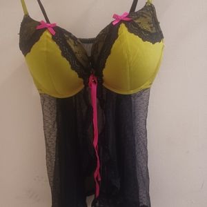 La senza baby doll lingerie top